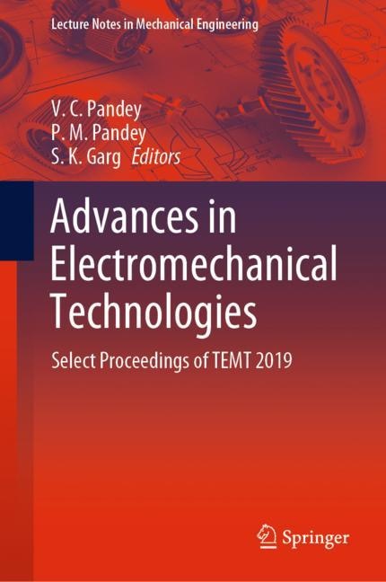 Couverture_Advances In Electromechanical Technologies