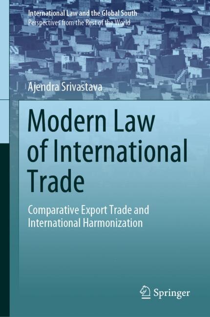 Couverture_Modern Law Of International Trade