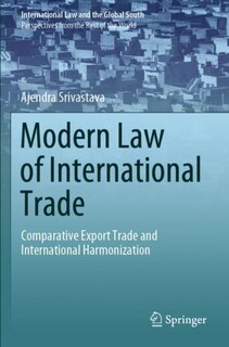 Front cover_Modern Law Of International Trade