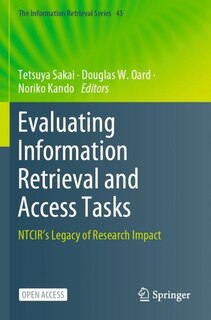 Front cover_Evaluating Information Retrieval And Access Tasks