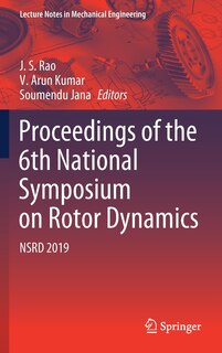 Front cover_Proceedings Of The 6th National Symposium On Rotor Dynamics