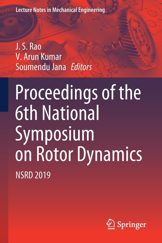 Front cover_Proceedings Of The 6th National Symposium On Rotor Dynamics