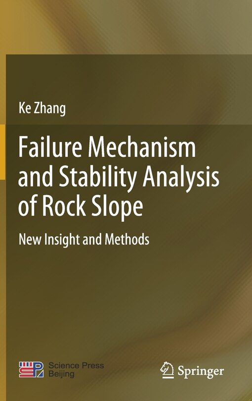Couverture_Failure Mechanism and Stability Analysis of Rock Slope