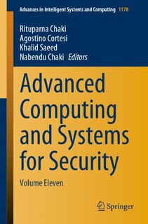 Couverture_Advanced Computing And Systems For Security