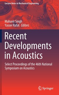 Front cover_Recent Developments In Acoustics