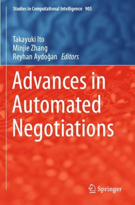 Couverture_Advances In Automated Negotiations
