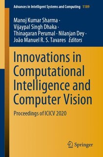 Couverture_Innovations In Computational Intelligence And Computer Vision
