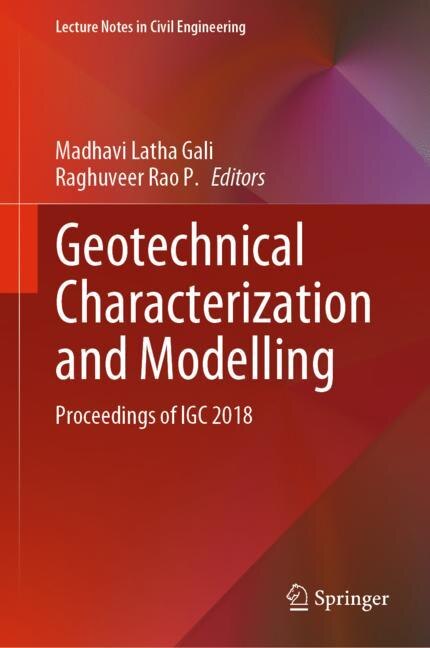 Couverture_Geotechnical Characterization And Modelling