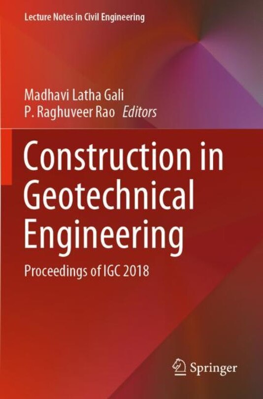 Front cover_Construction In Geotechnical Engineering