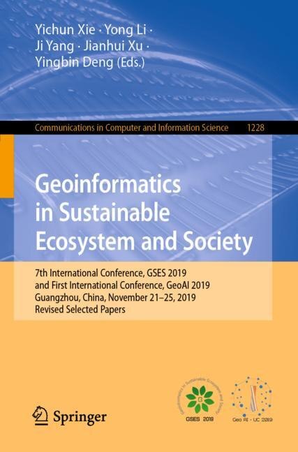 Couverture_Geoinformatics in Sustainable Ecosystem and Society