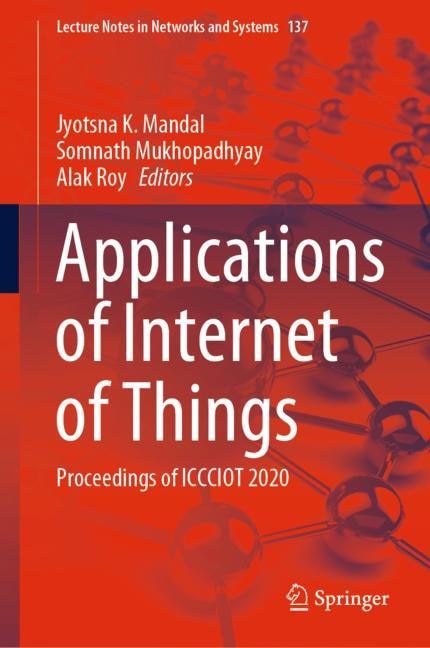 Couverture_Applications Of Internet Of Things
