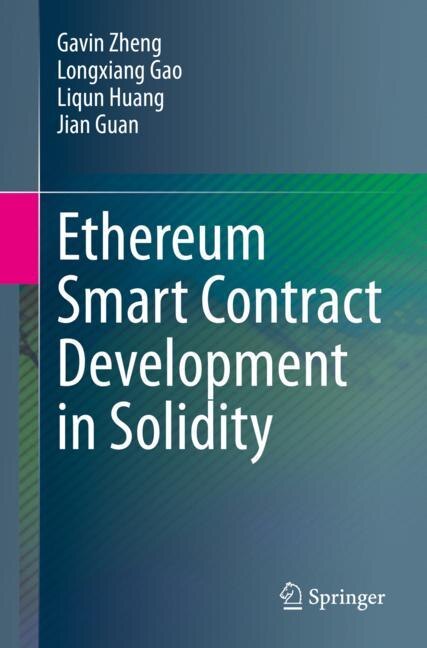 Front cover_Ethereum Smart Contract Development In Solidity