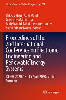 Couverture_Proceedings Of The 2nd International Conference On Electronic Engineering And Renewable Energy Systems