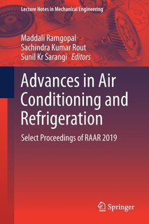 Front cover_Advances In Air Conditioning And Refrigeration