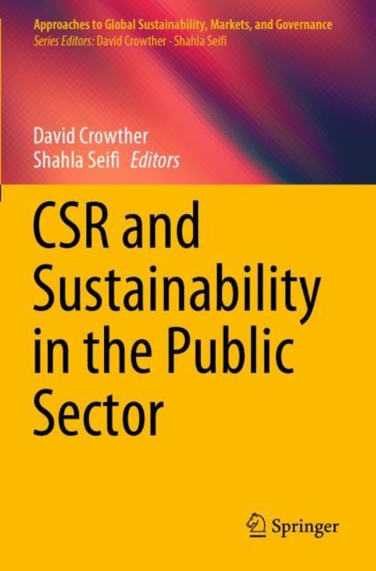 Couverture_Csr And Sustainability In The Public Sector