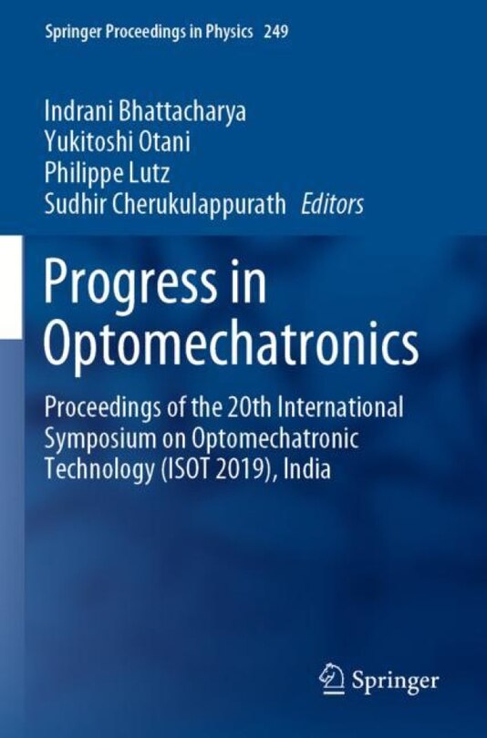 Front cover_Progress In Optomechatronics