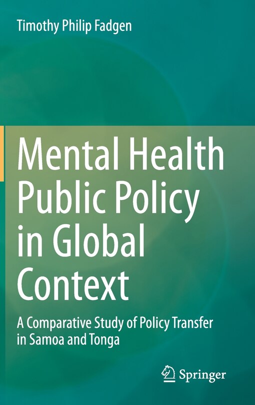 Front cover_Mental Health Public Policy In Global Context