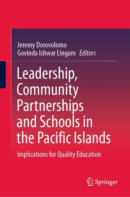 Front cover_Leadership, Community Partnerships And Schools In The Pacific Islands
