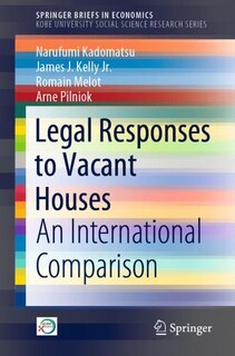 Front cover_Legal Responses To Vacant Houses