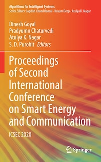 Couverture_Proceedings Of Second International Conference On Smart Energy And Communication