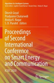 Front cover_Proceedings Of Second International Conference On Smart Energy And Communication