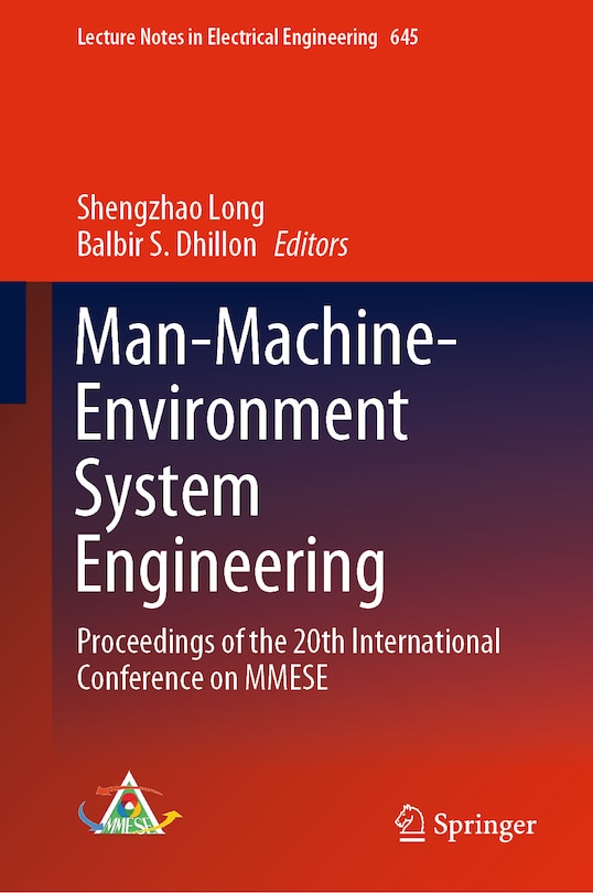 Couverture_Man-machine-environment System Engineering