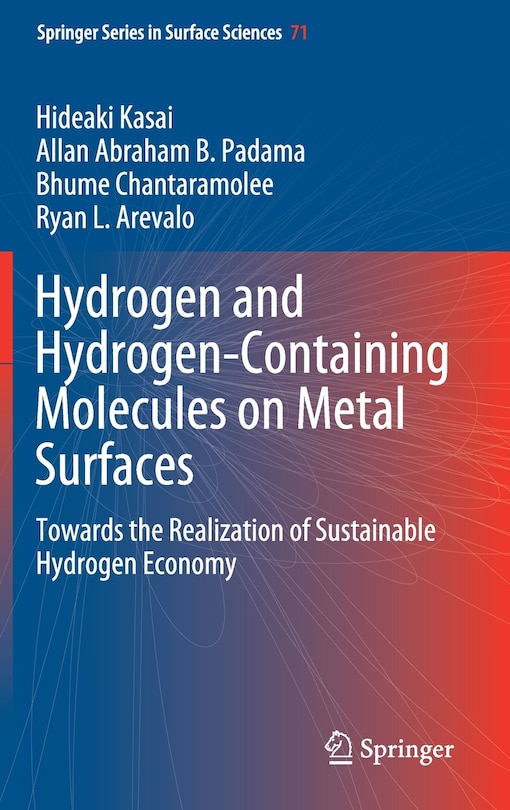 Couverture_Hydrogen And Hydrogen-containing Molecules On Metal Surfaces