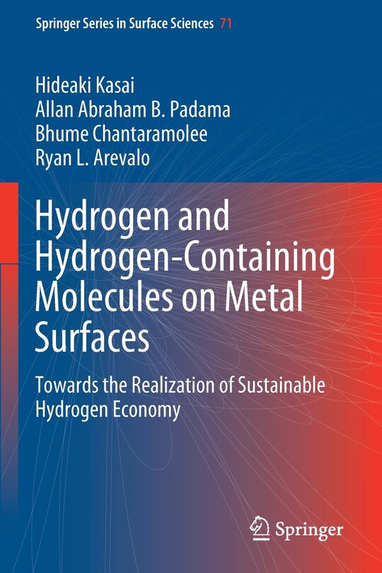 Couverture_Hydrogen And Hydrogen-containing Molecules On Metal Surfaces