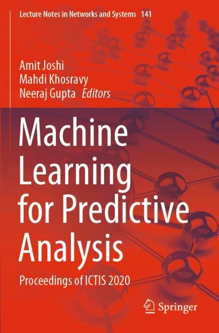 Front cover_Machine Learning For Predictive Analysis
