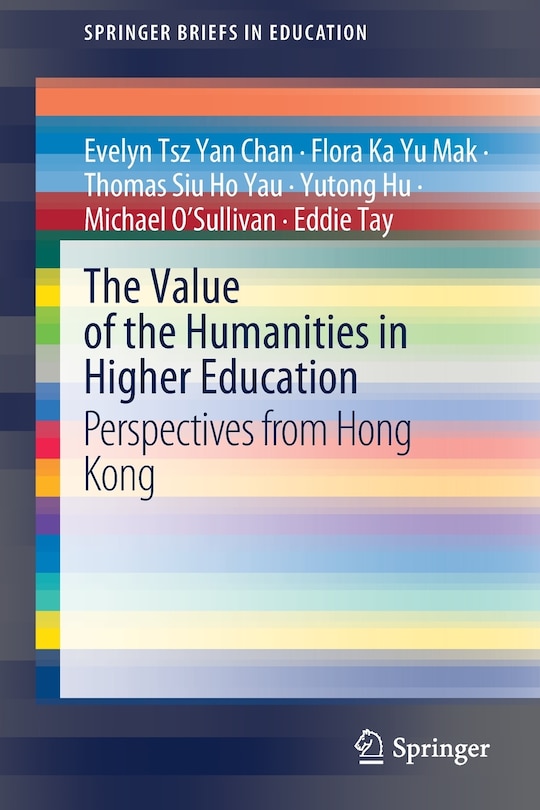 Couverture_The Value Of The Humanities In Higher Education