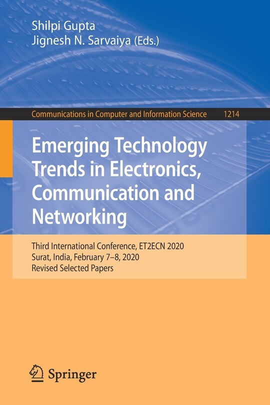 Front cover_Emerging Technology Trends in Electronics, Communication and Networking