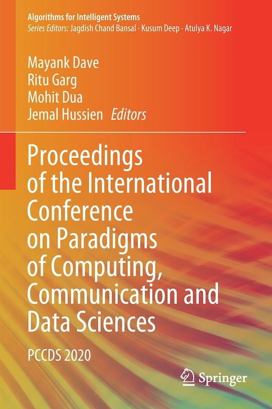 Couverture_Proceedings Of The International Conference On Paradigms Of Computing, Communication And Data Sciences