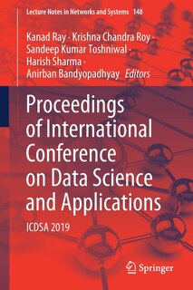 Proceedings Of International Conference On Data Science And Applications: Icdsa 2019