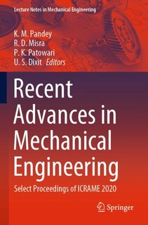 Couverture_Recent Advances In Mechanical Engineering