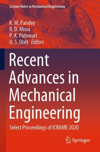 Couverture_Recent Advances In Mechanical Engineering