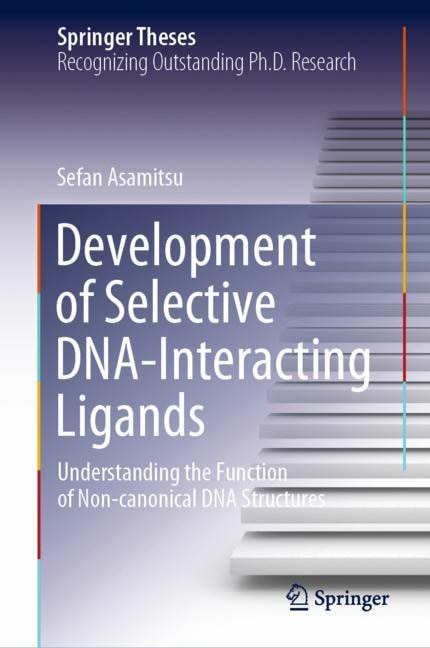 Couverture_Development Of Selective Dna-interacting Ligands