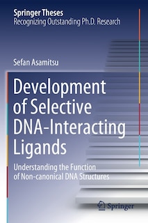 Couverture_Development Of Selective Dna-interacting Ligands