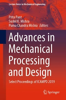 Couverture_Advances In Mechanical Processing And Design