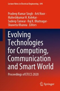 Couverture_Evolving Technologies For Computing, Communication And Smart World