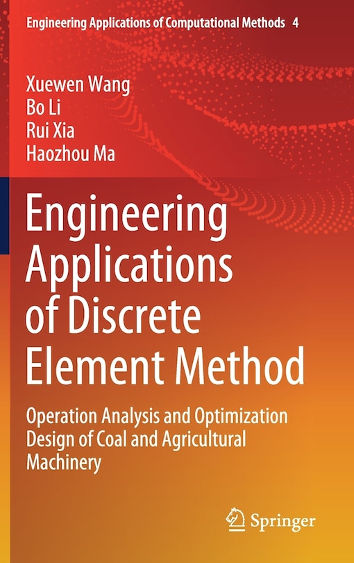 Front cover_Engineering Applications Of Discrete Element Method