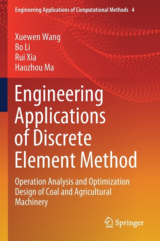 Front cover_Engineering Applications Of Discrete Element Method