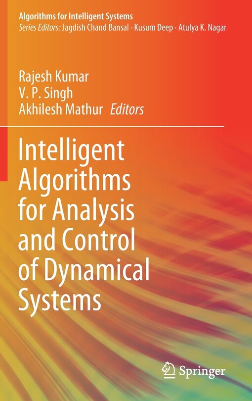 Couverture_Intelligent Algorithms For Analysis And Control Of Dynamical Systems