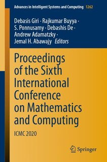 Couverture_Proceedings Of The Sixth International Conference On Mathematics And Computing