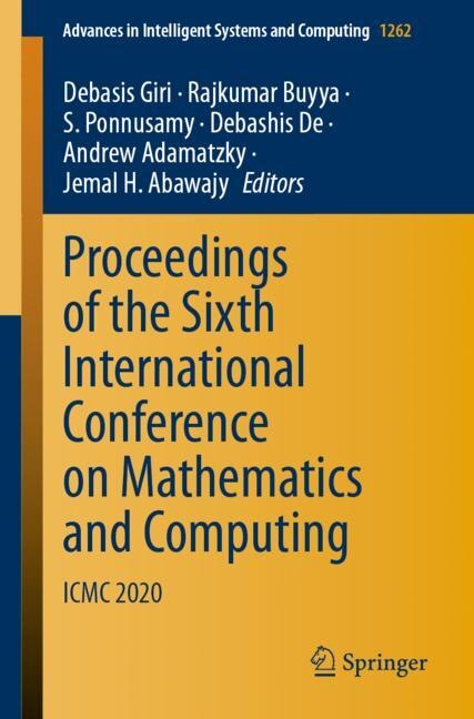 Couverture_Proceedings Of The Sixth International Conference On Mathematics And Computing