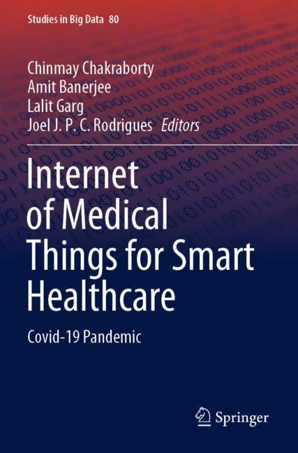 Front cover_Internet Of Medical Things For Smart Healthcare