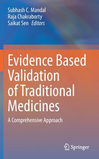 Couverture_Evidence Based Validation Of Traditional Medicines