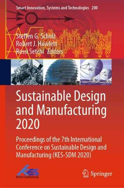 Front cover_Sustainable Design and Manufacturing 2020