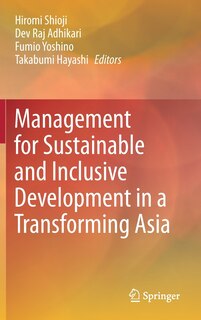 Couverture_Management For Sustainable And Inclusive Development In A Transforming Asia