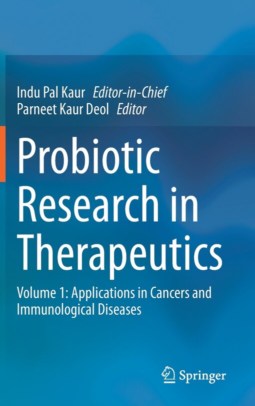 Couverture_Probiotic Research In Therapeutics