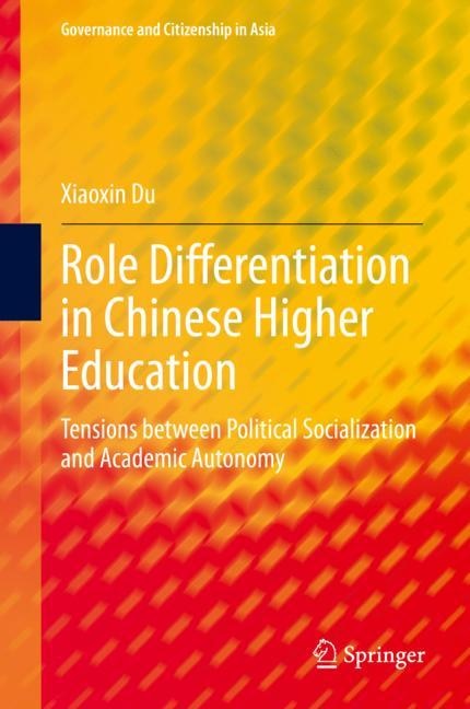 Couverture_Role Differentiation In Chinese Higher Education